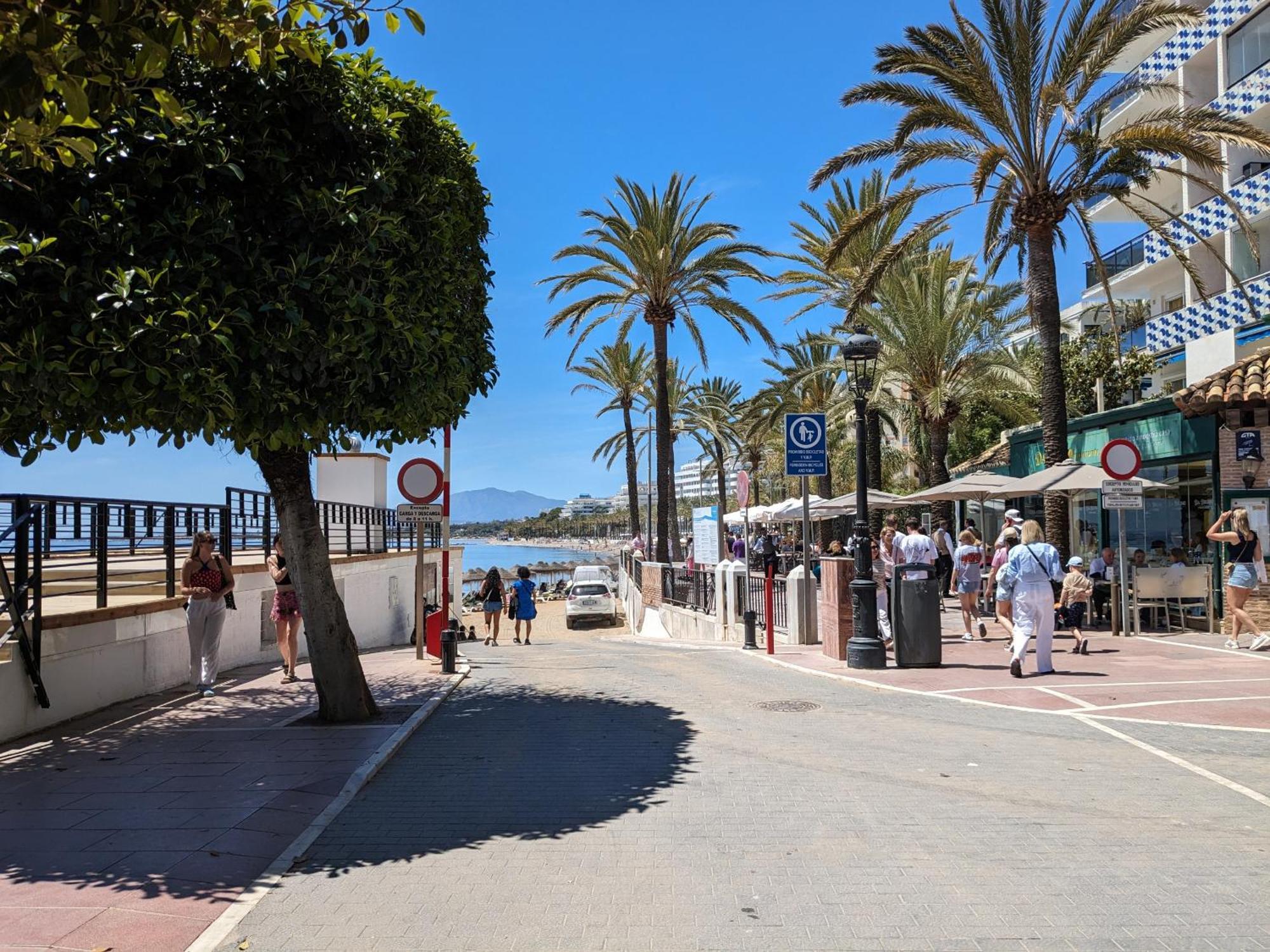 Apartamentos Con Vistas Y Terraza En Marbella Esterno foto